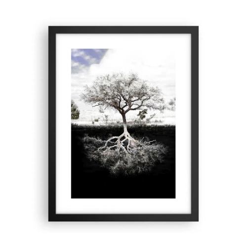 Poszter fehér keretben - A világ természetének felfedezése - 30x40 cm