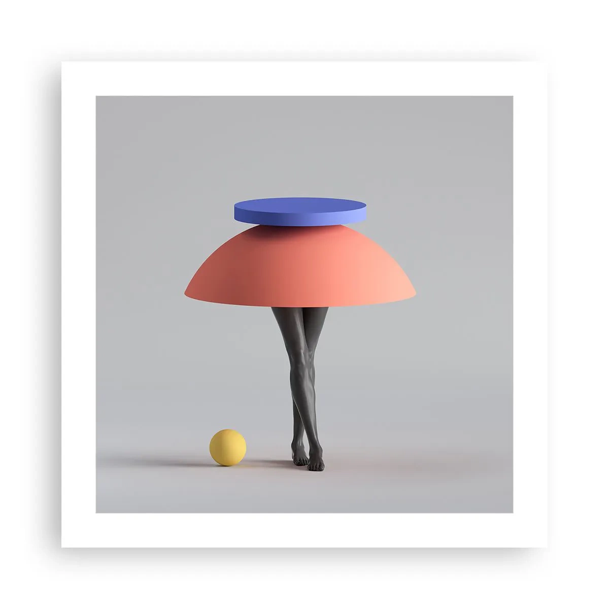 Poszter - Szürreális kompozíció - 50x50 cm