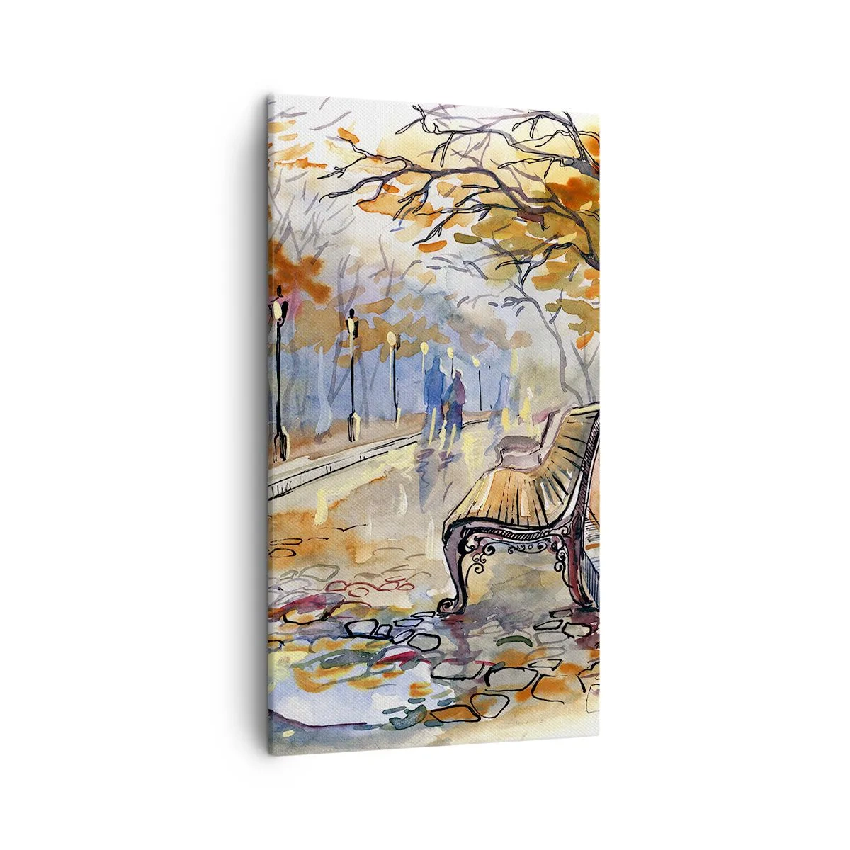 Vászonkép - Kiránduljunk együtt az őszbe - 45x80 cm
