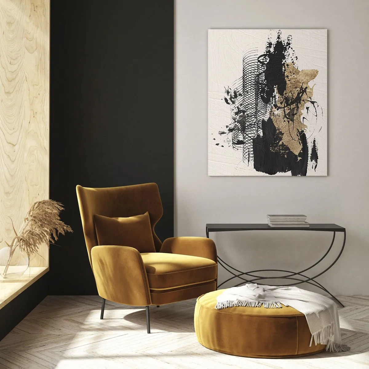 Üveg kép - Szenvedélyes kompozíció - 50x70 cm