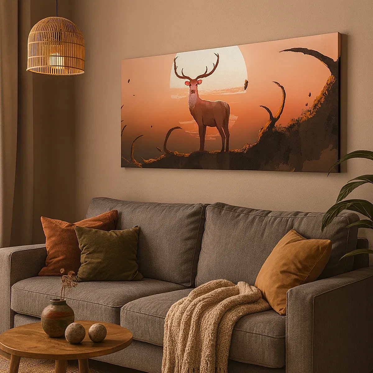 Vászonkép - Ez az éjszaka nem hasonlít a többihez - 30x30 cm