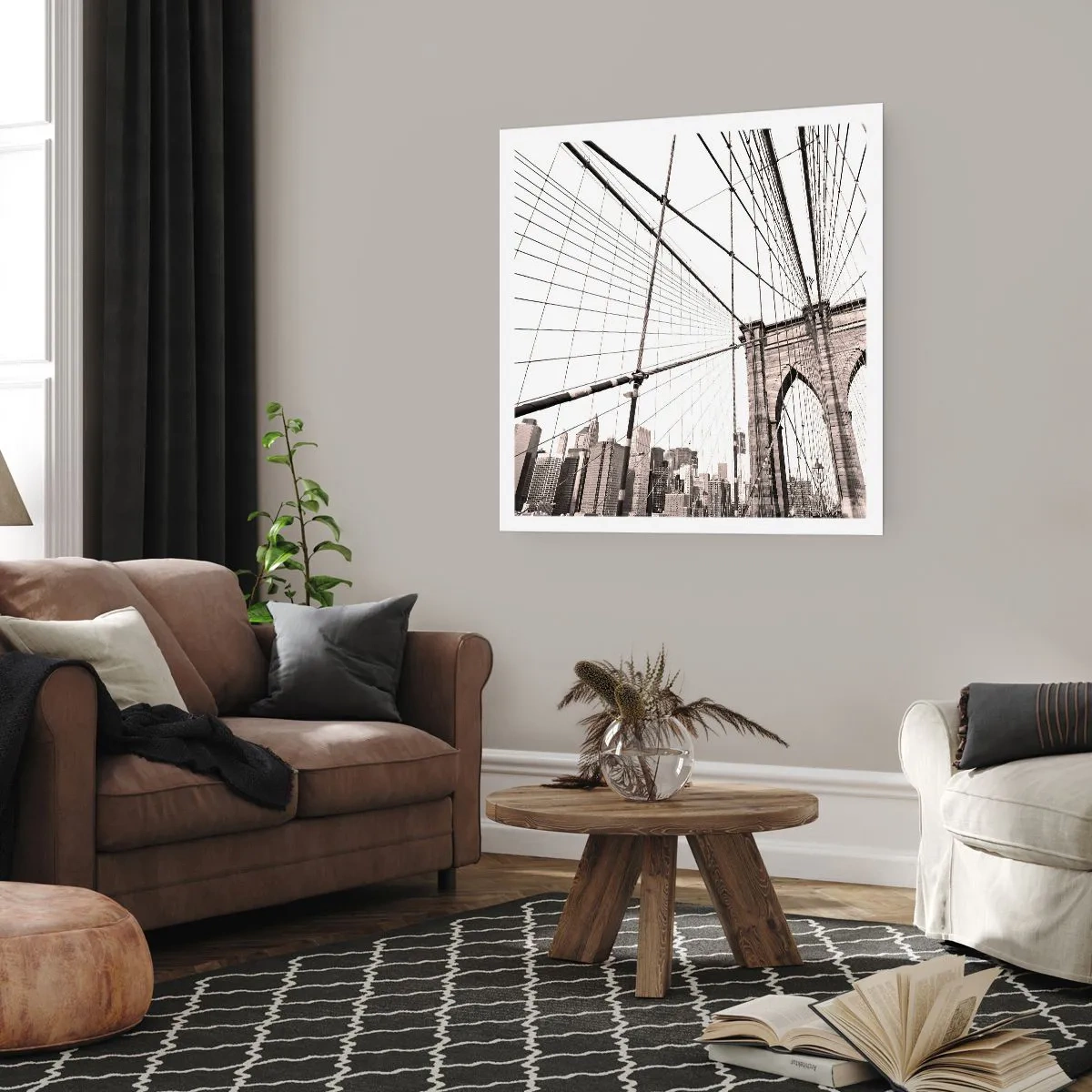 Poszter - New York-i katedrális - 40x40 cm