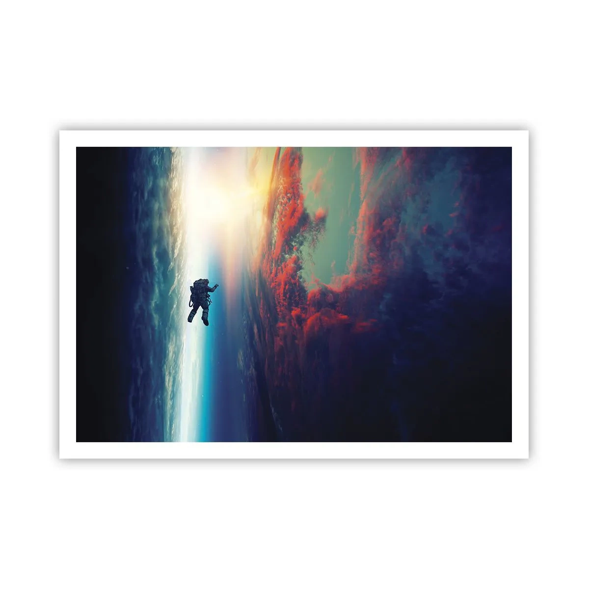 Poszter - Szembenézés az univerzummal - 100x70 cm