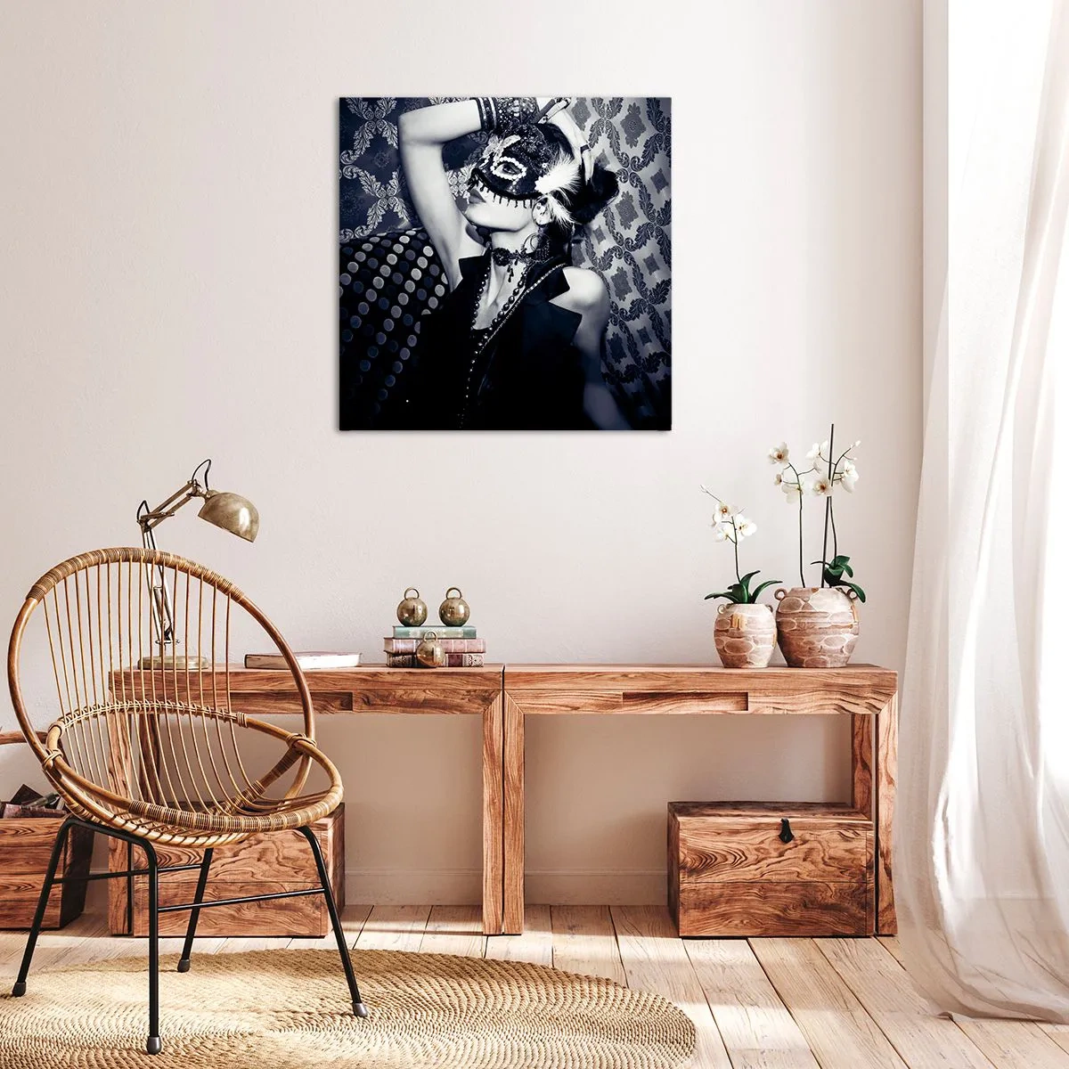 Vászonkép - Dekorációk, díszek, minták... - 40x40 cm