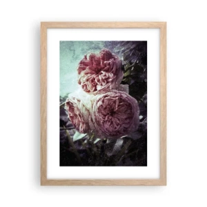 Poszter világos tölgy keretben - Romantikus hangulatban - 30x40 cm