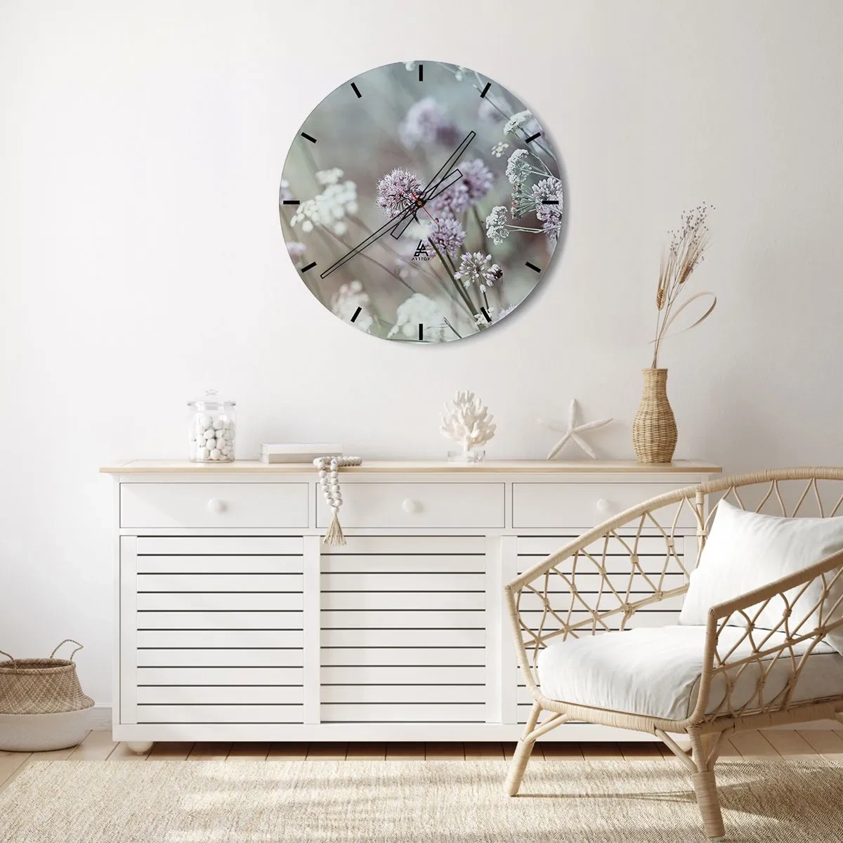 Falióra, Óra - Fűszerek édes filigránja - 30x30 cm