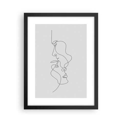 Poszter fehér keretben - Gyászos sóvárgás - 30x40 cm