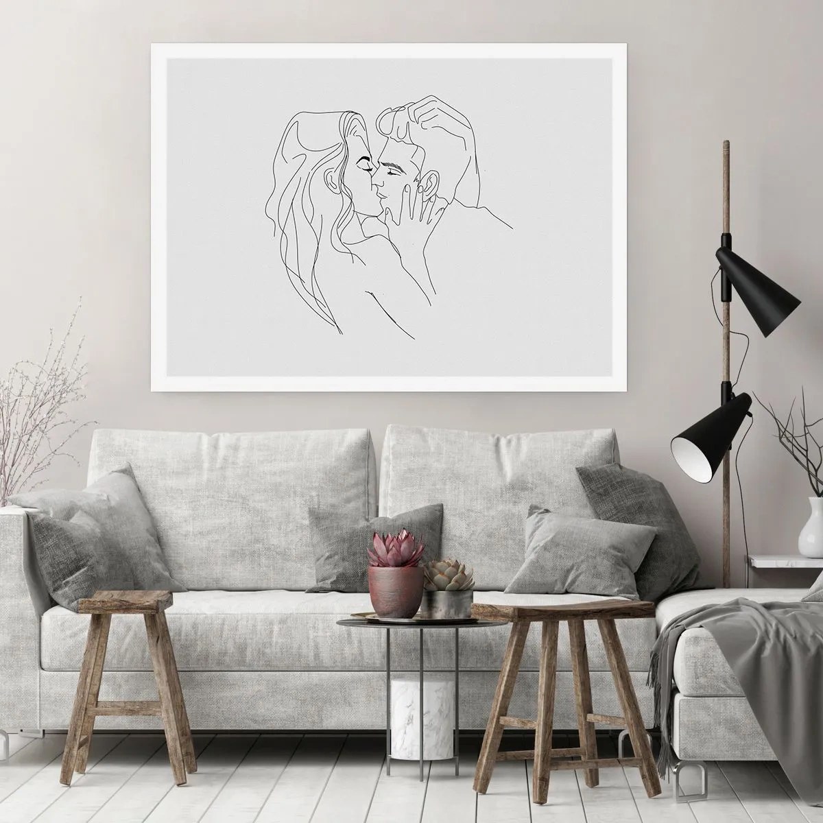 Poszter - Ugyanaz a vonalón - 70x50 cm