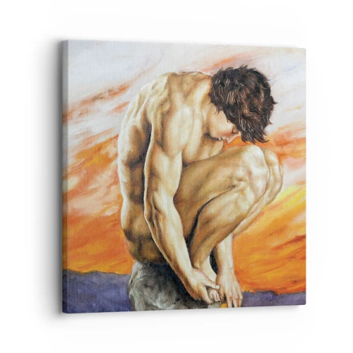Vászonkép - Elmerülve önmagában - 30x30 cm