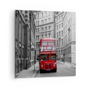 Vászonkép - A mindennapi életnek nem kell szürkének lennie - 60x60 cm