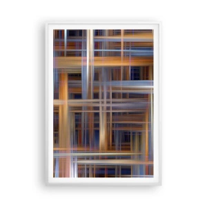 Poszter fekete keretben - Fényből szőtt - 70x100 cm