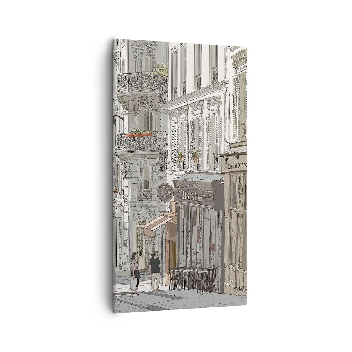 Vászonkép - Városi örömök - 55x100 cm