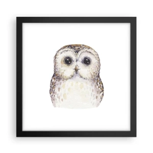 Poszter fehér keretben - Nézz a szemembe - 30x30 cm