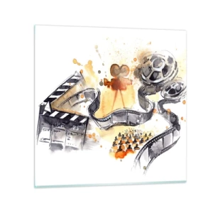 Üveg kép - Az álmok földjén - 30x30 cm