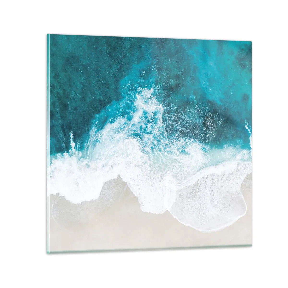 Üveg kép - Természetes simogatás - 60x60 cm