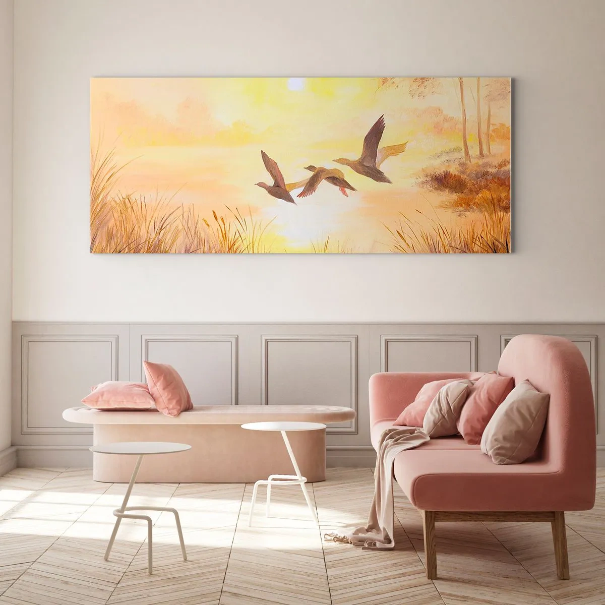 Üveg kép - Egy hosszú utazás kezdete - 100x40 cm