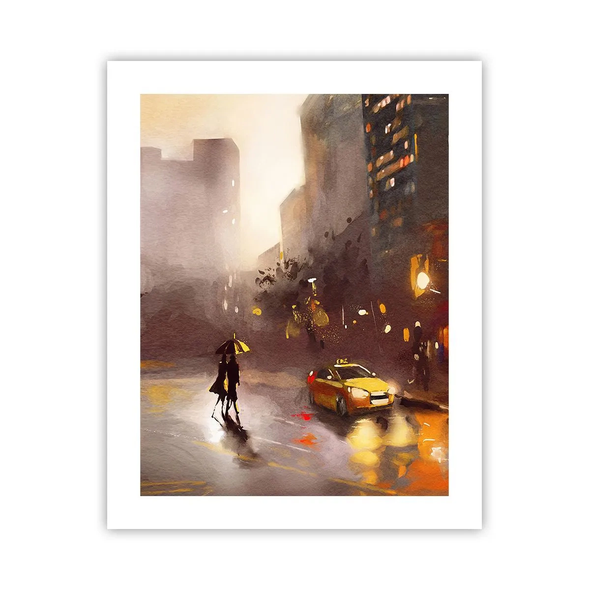 Poszter - New York fényében - 40x50 cm