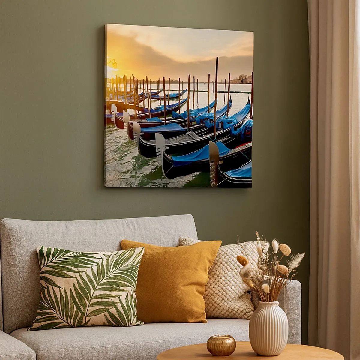 Vászonkép - Mielőtt jön a zsongás - 30x30 cm