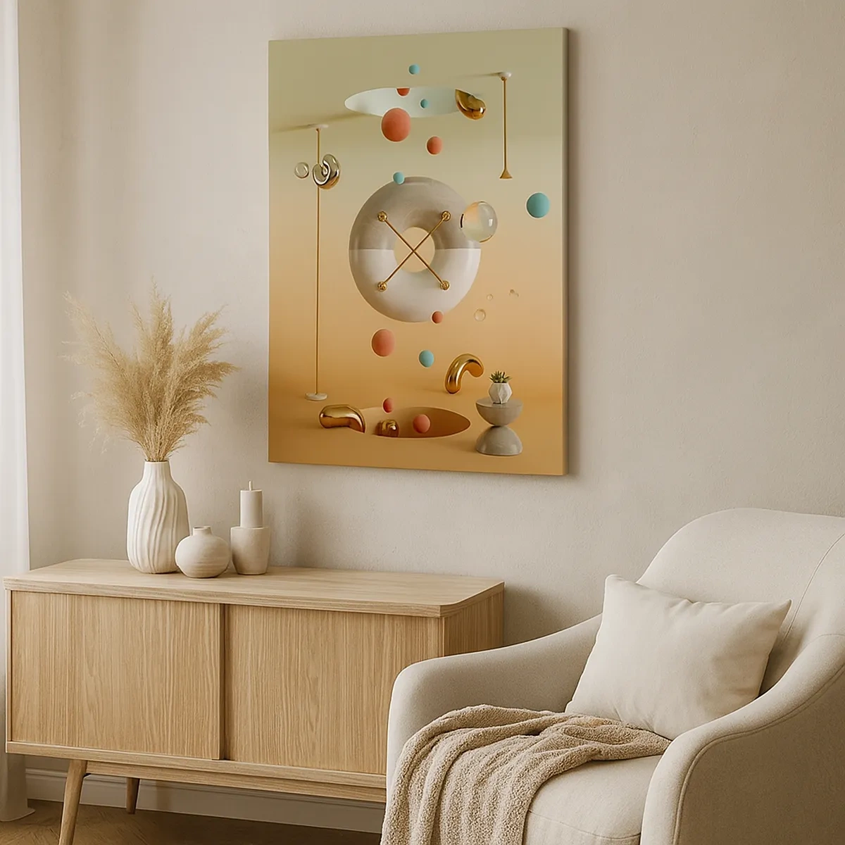 Vászonkép - Bármi megtörténhet - 50x70 cm