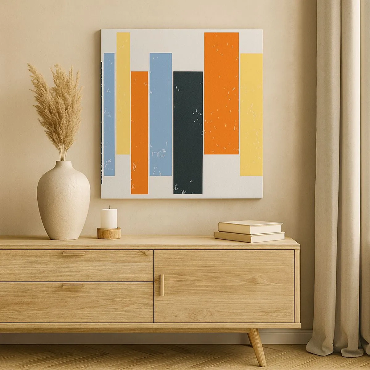 Vászonkép - Zenei felvétel - 30x30 cm