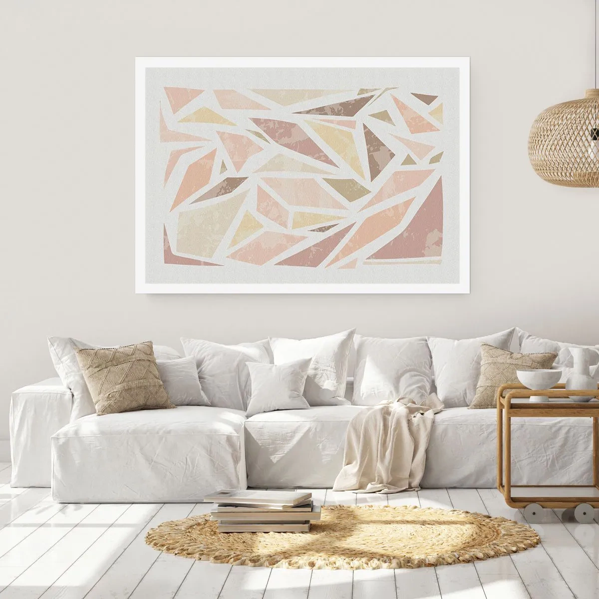 Poszter - Üvegfestmény kompozíció - 70x50 cm