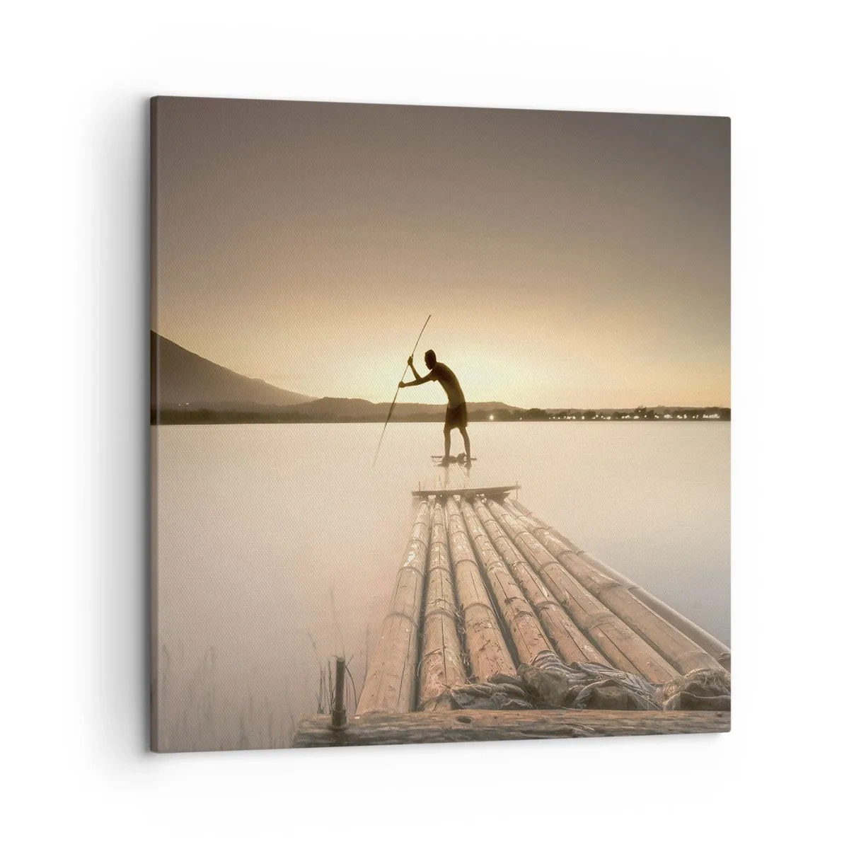 Vászonkép - Pihenés előtt - 50x50 cm