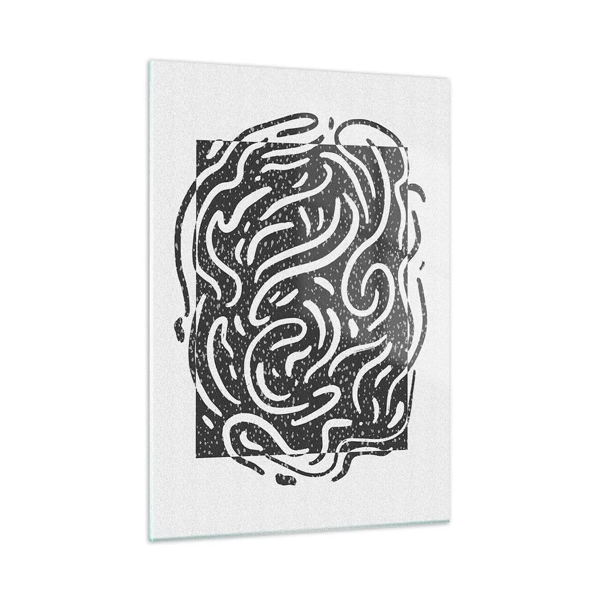 Üveg kép - Absztrakció: örömtánc - 50x70 cm