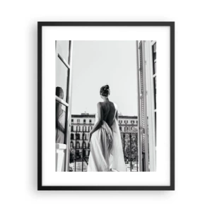 Poszter fehér keretben - Az érzékek felébredése - 40x50 cm