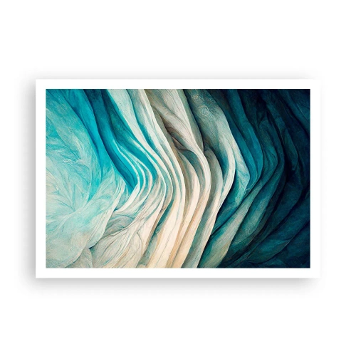 Poszter - Kék telhetetlenség - 100x70 cm
