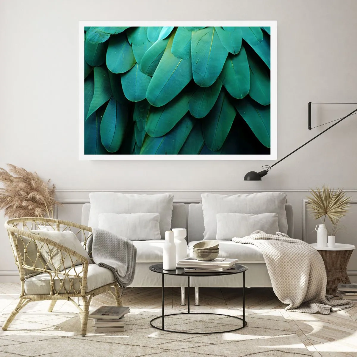 Poszter - A papagájtermészet precizitása - 70x50 cm