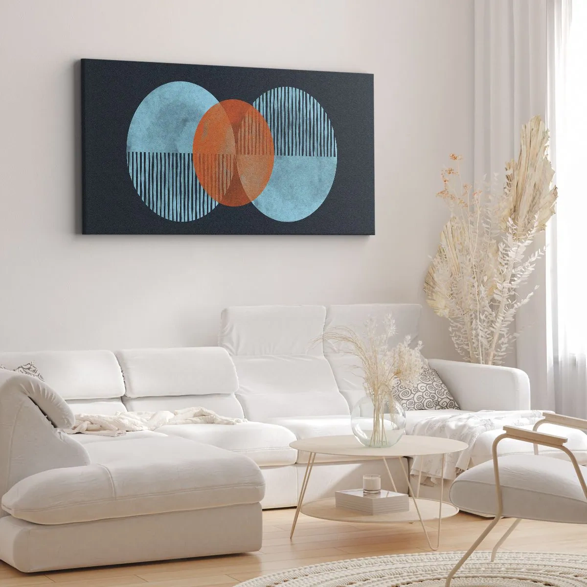 Vászonkép - Szimmetrikus kompozíció - 160x50 cm