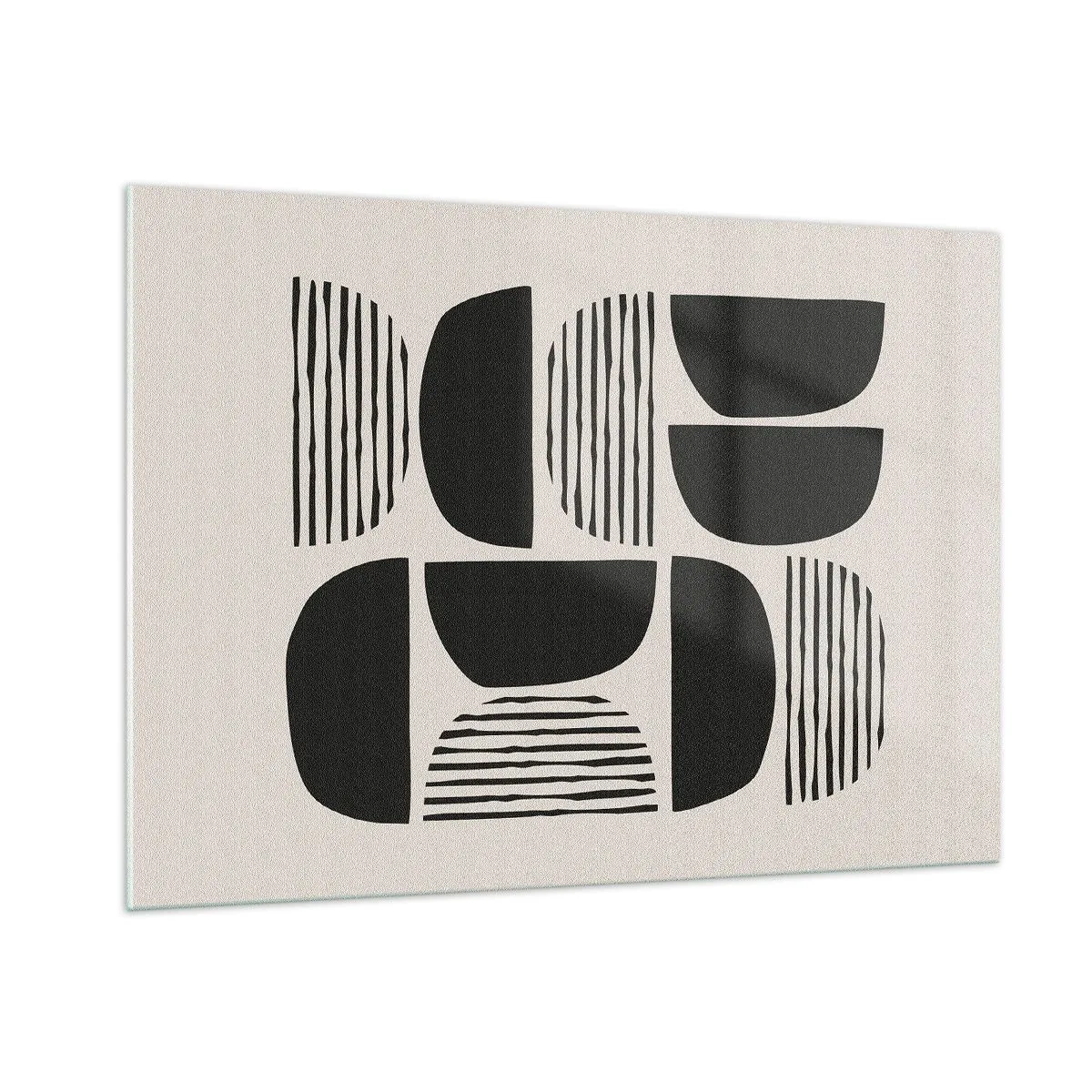 Üveg kép - Félszívű megállapodások - 100x70 cm