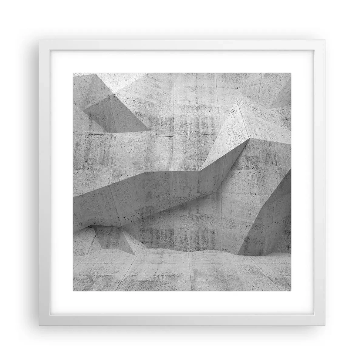 Poszter fekete keretben - Igazi kihívás - 40x40 cm