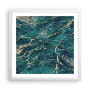 Poszter fekete keretben - Aranybánya - 50x50 cm