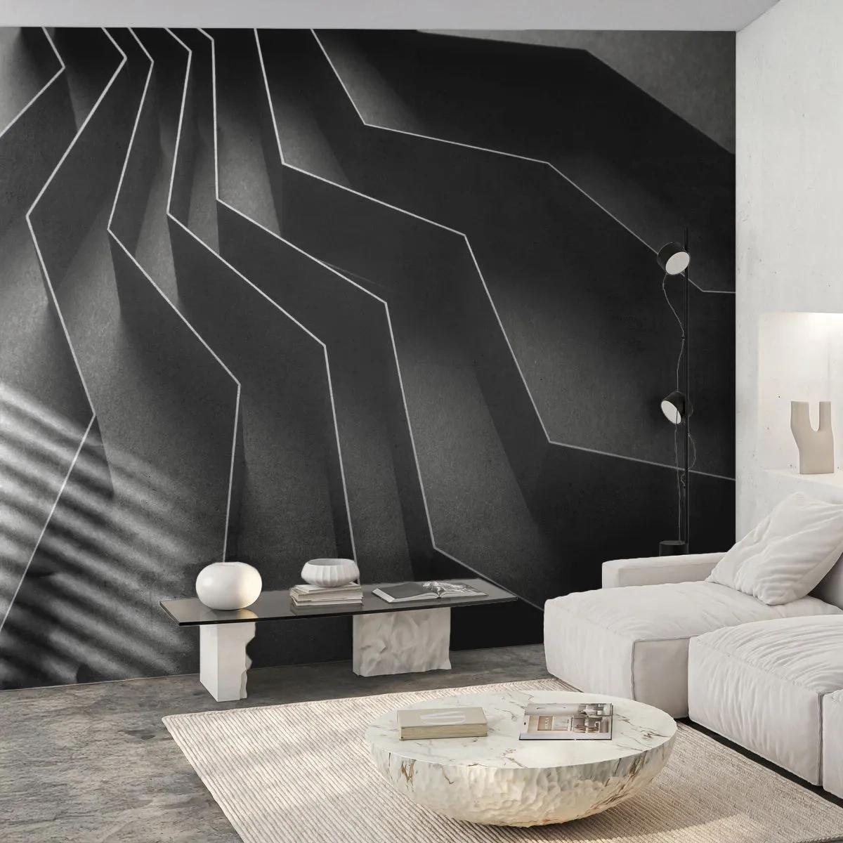 Fotótapéta Premium Canvas - Térbeli rend - 3D, Labirintus, Modern - 400x280 cm