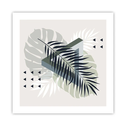 Poszter - Természet és geometria – két rend? - 50x50 cm
