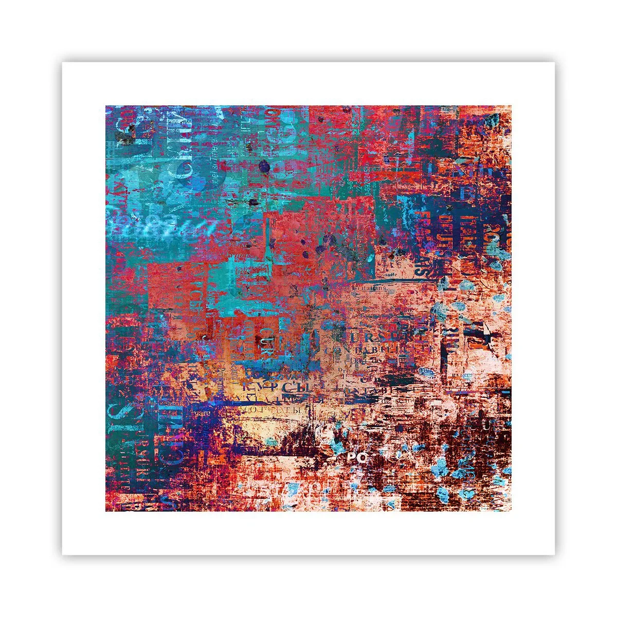 Poszter - Emlékezés és feledés - 40x40 cm