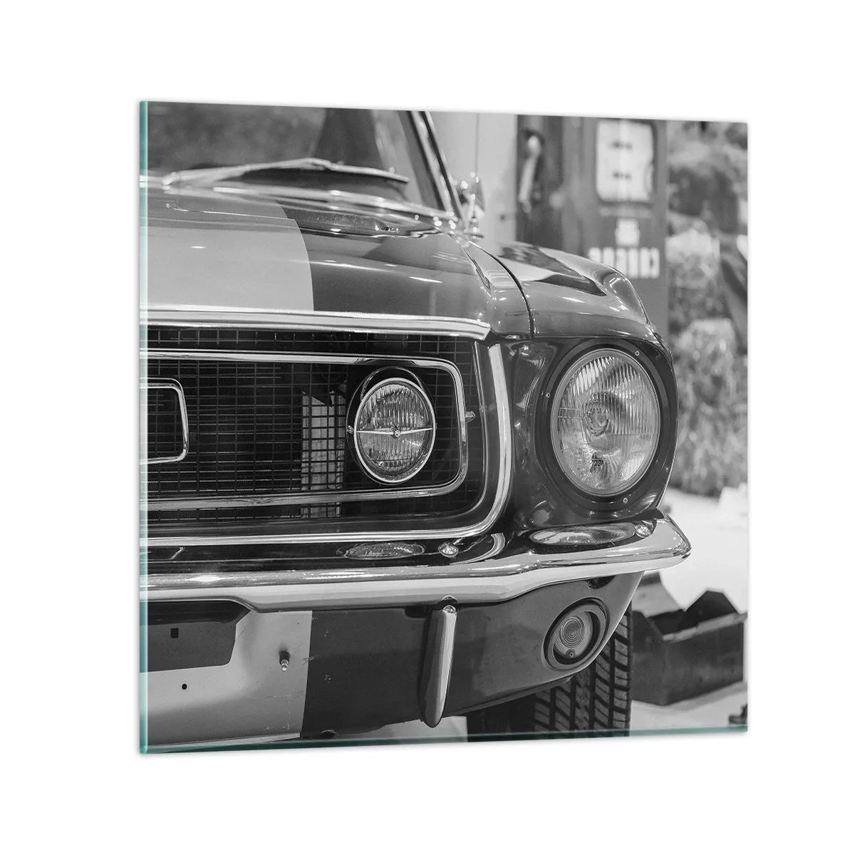 Üveg kép - Vad utazás - 40x40 cm