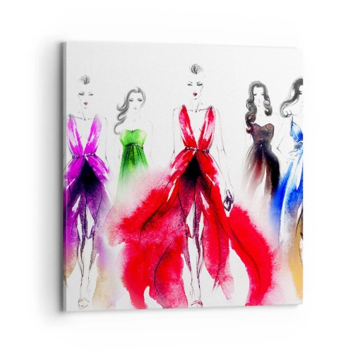 Vászonkép - Hangulatok a jelmezekhez - 70x70 cm
