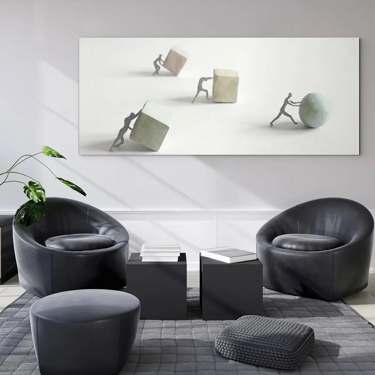 Üveg kép - Maga az élet - 120x50 cm