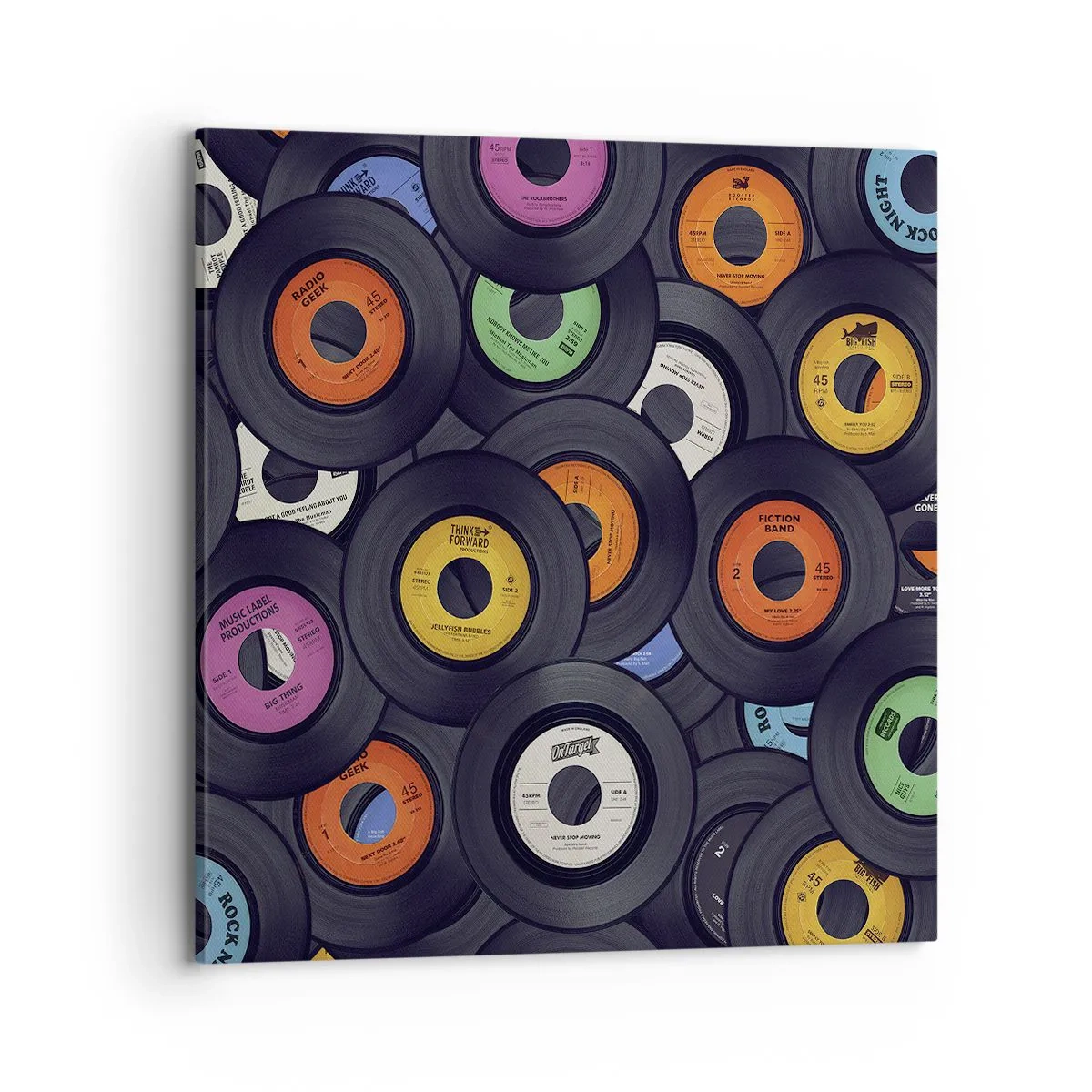 Vászonkép - A klasszika színei - 70x70 cm