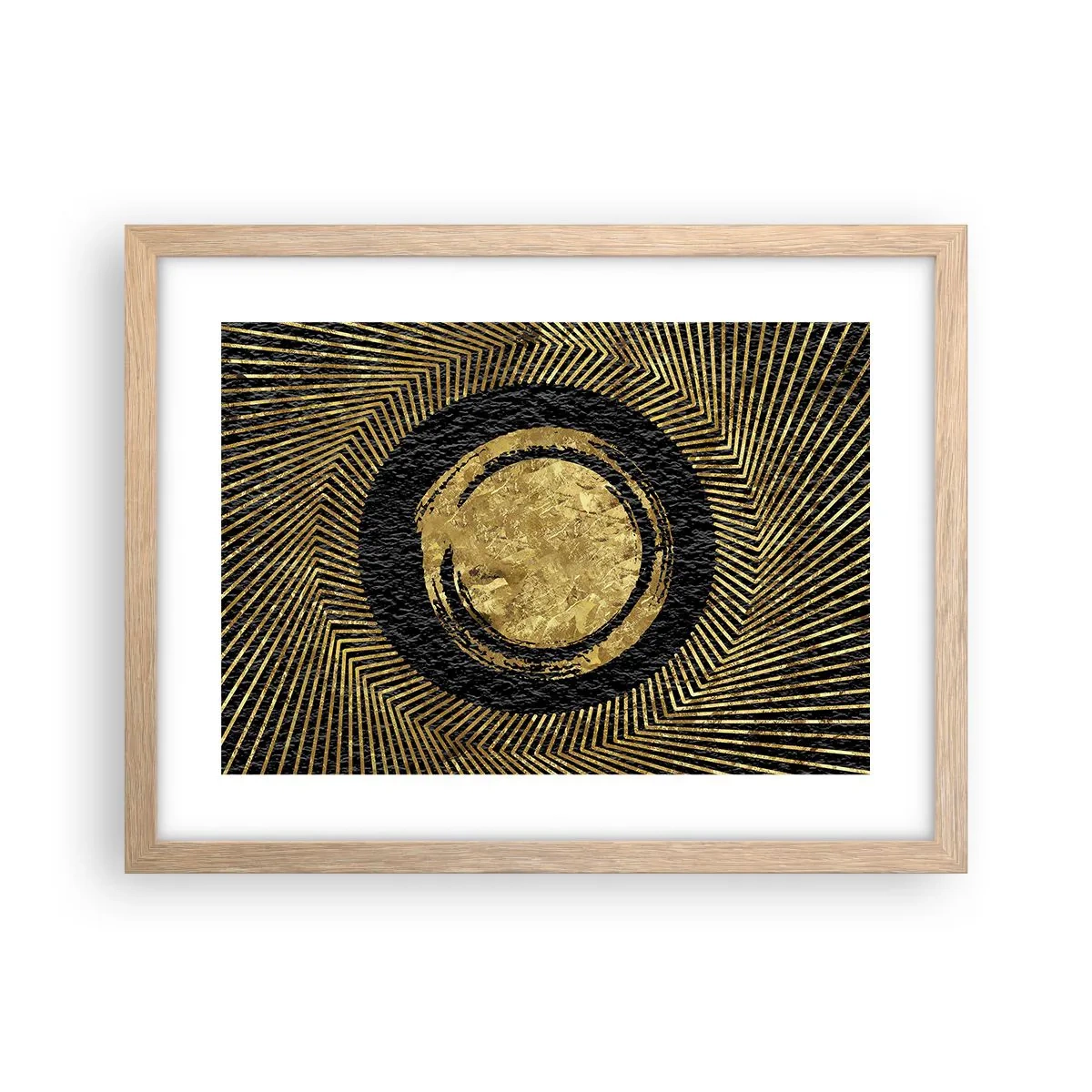 Poszter világos tölgy keretben - Glamour kompozíció - 40x30 cm