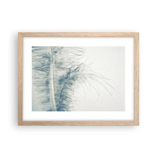 Poszter világos tölgy keretben - A természet suttogása - 40x30 cm