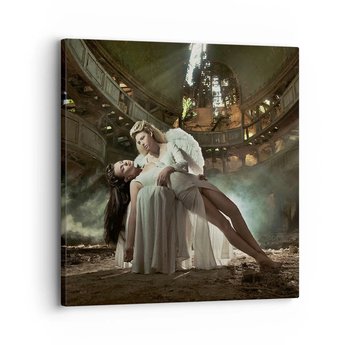 Vászonkép - A régi színház szelleme - 30x30 cm