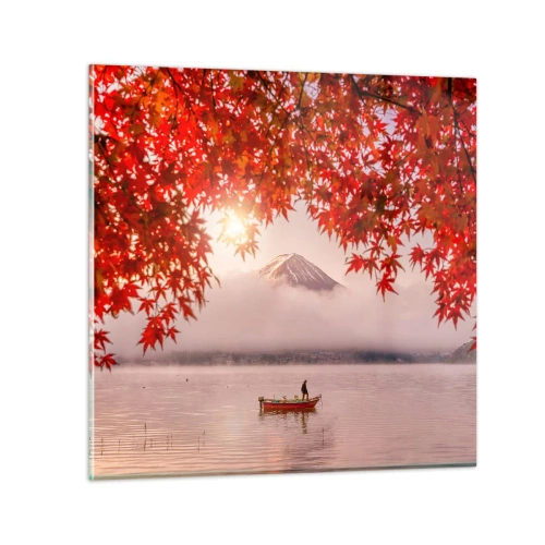 Üveg kép - Japán hangulatban - 50x50 cm