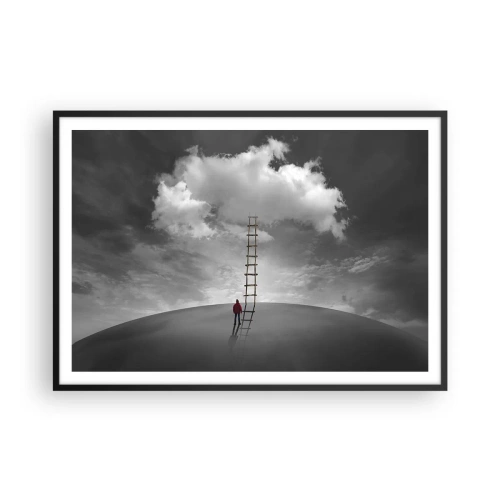 Poszter fehér keretben - Minden lehetséges - 100x70 cm