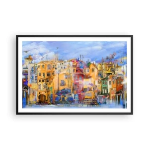 Poszter fehér keretben - Együtt vagyunk - 91x61 cm