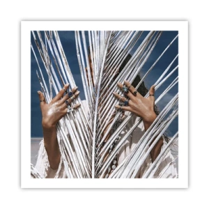 Poszter - Sámán asszonya? - 60x60 cm