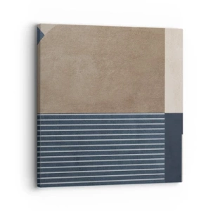 Vászonkép - Az egyszerűség és a kerekség kompozíciója - 30x30 cm