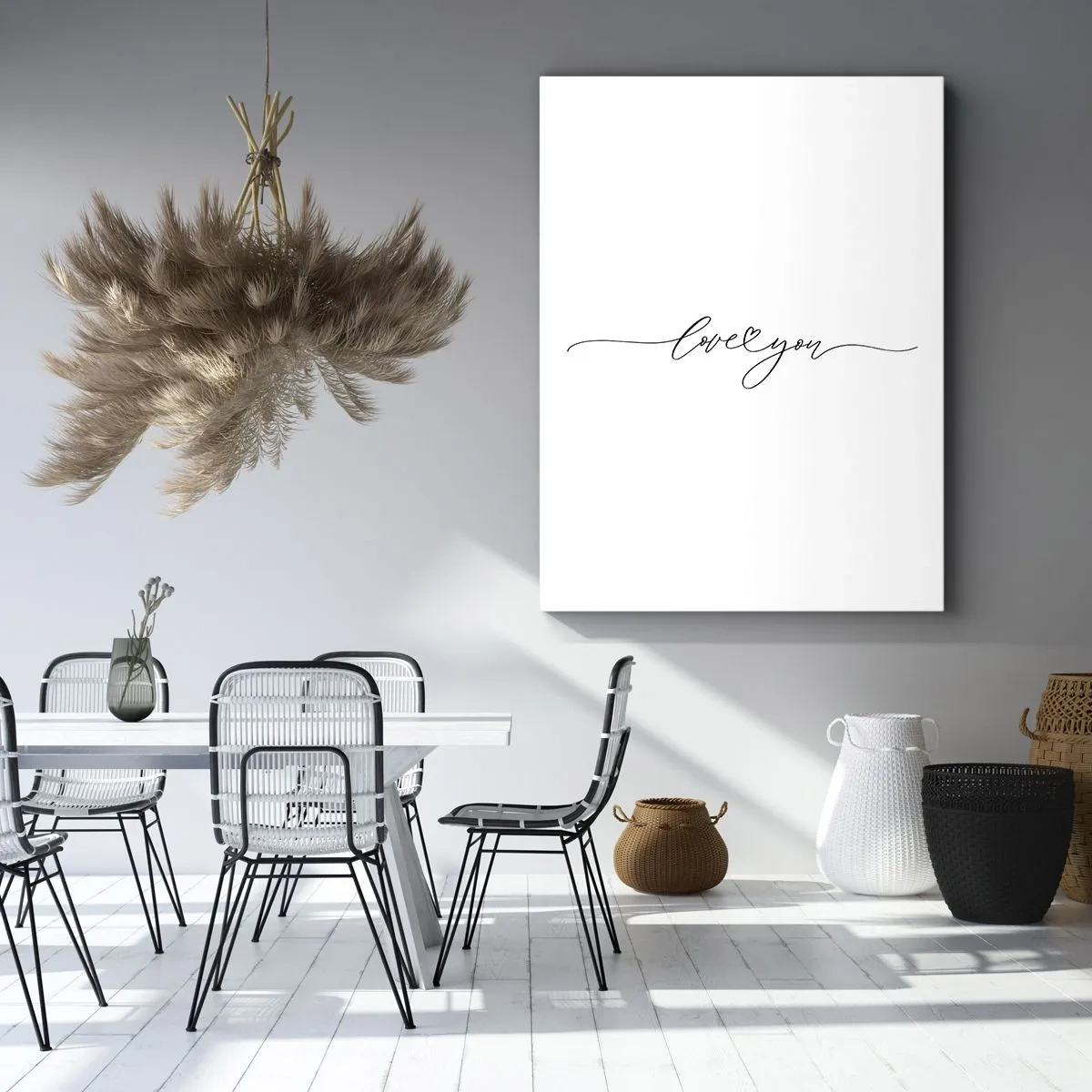 Vászonkép - Fekete fehéren - 50x70 cm